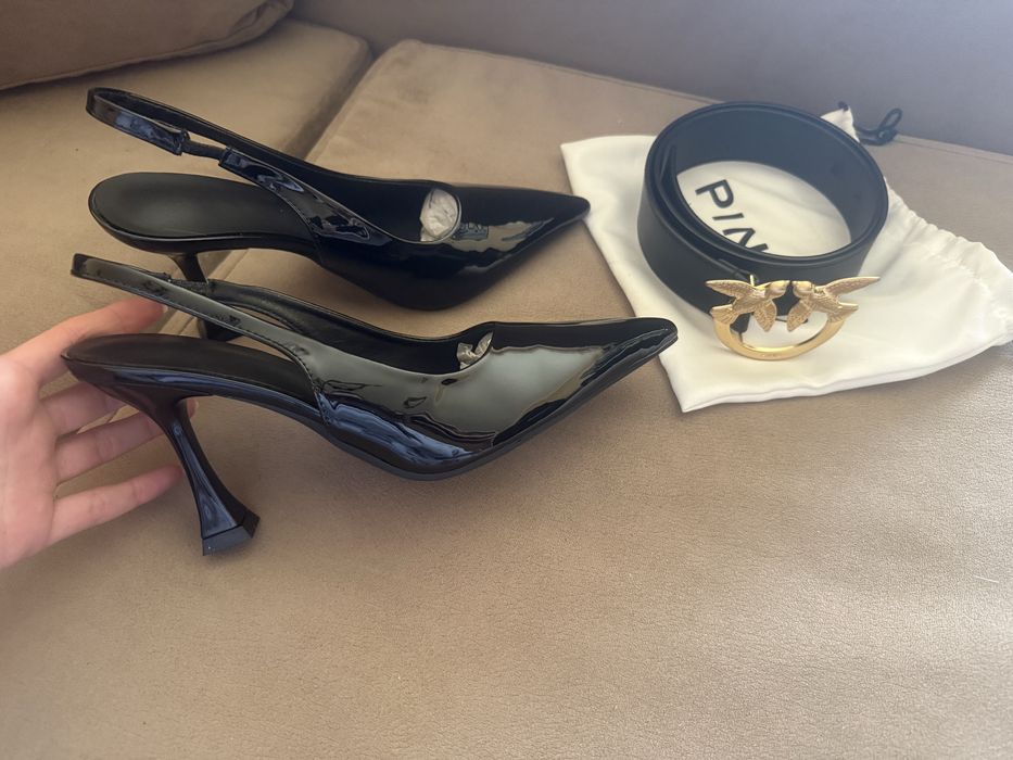 Обувки на ток / Колан Pinko