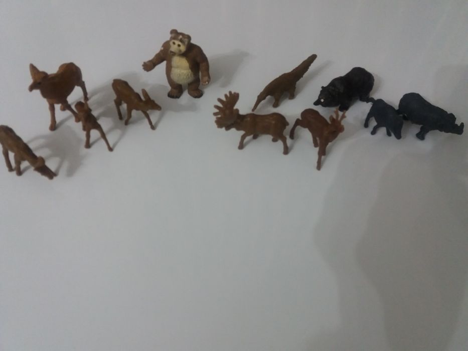 Животные комплект 11шт. Цена за все!