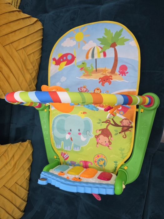 Jucarie - Centru de activitati Piano Fun deluxe 3 in 1 pentru bebelusi