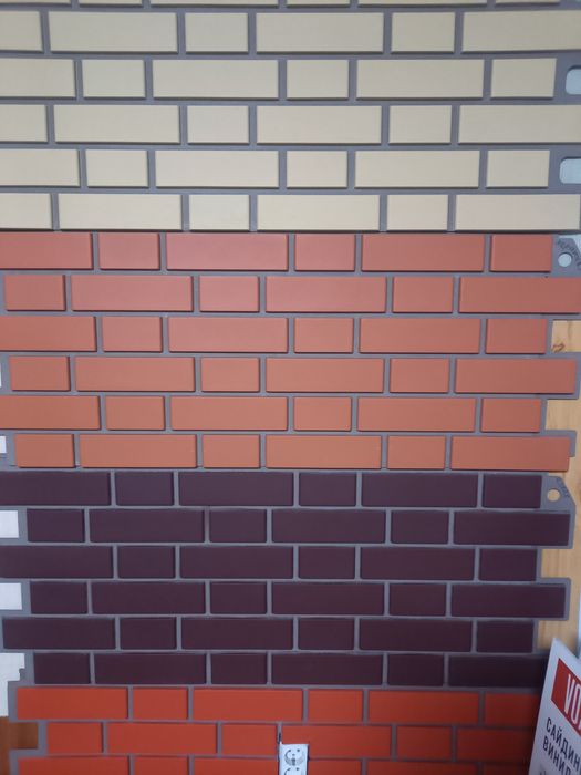 Фасадные панели под кирпич