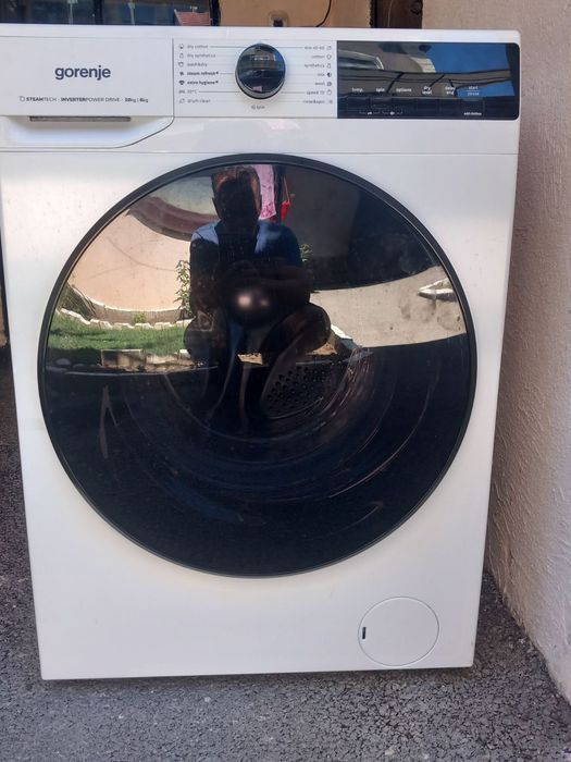 Gorenje пералня със сушилня 10/6 кг - Inverter, SteamTech, ГАРАНЦИЯ — като нова!