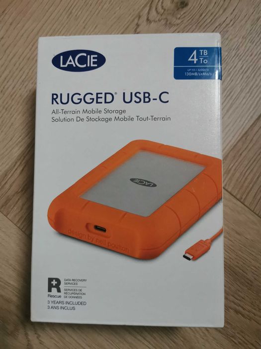 Lacie Rugged USB-C 4 Tb