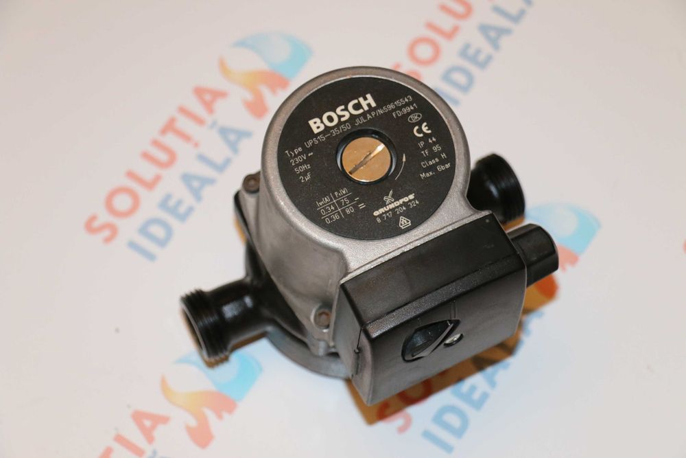 Pompa Bosch Grundfos UPS15-35/50 JULA centrala termica Bosch Buderus