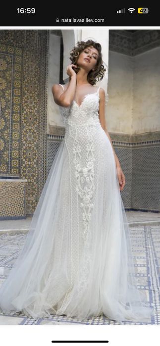Oferta!Rochie mireasă -Natalia Vasiliev,colecția Morocco Infinite Love