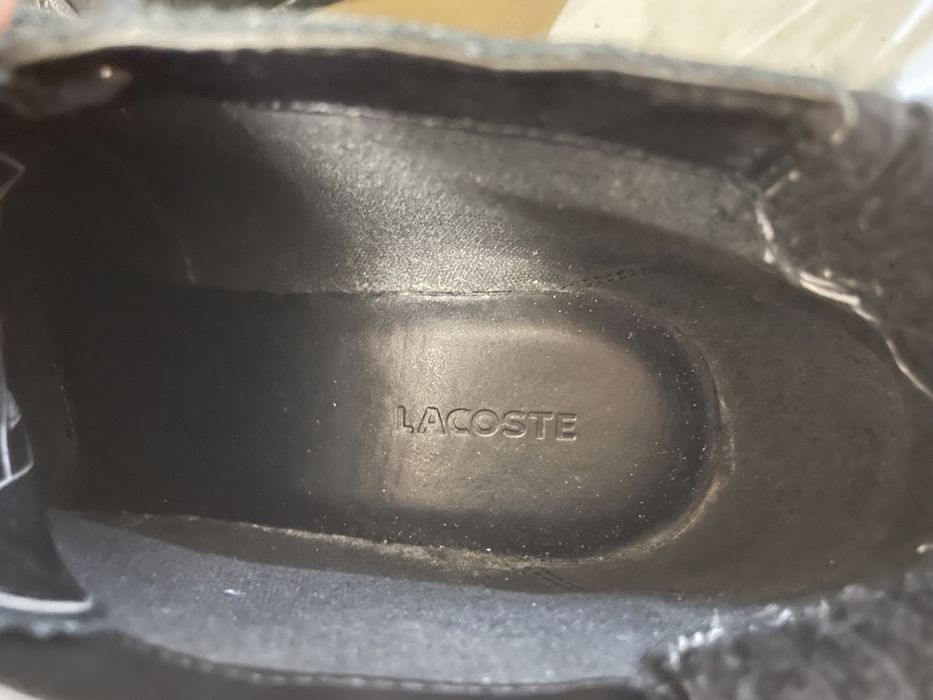 Ghete / botine Lacoste piele 38