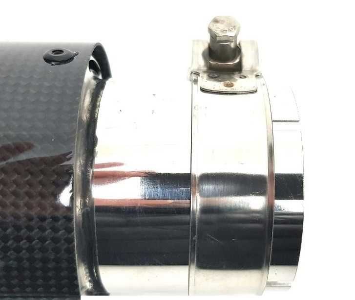 НАКРАЙНИК АУСПУХ -Akrapovic Двоен-63мм. -1052-63 R