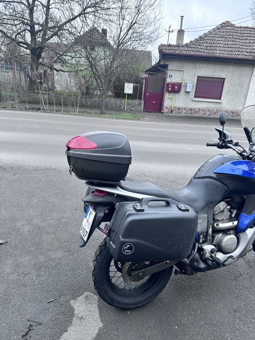 Set complet bagaje genti topcase sidecase Honda Transalp 700