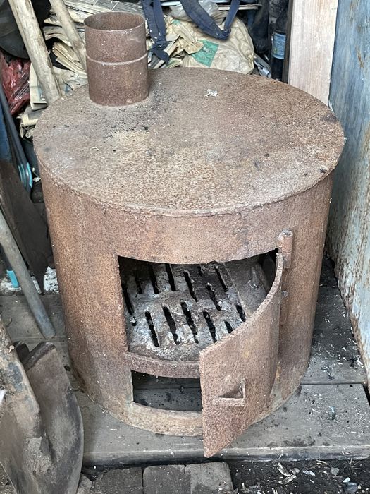 Продам буржуйку, Печь котел
