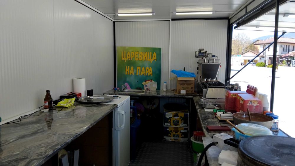 Каравана за бързо хранене 4×2метра