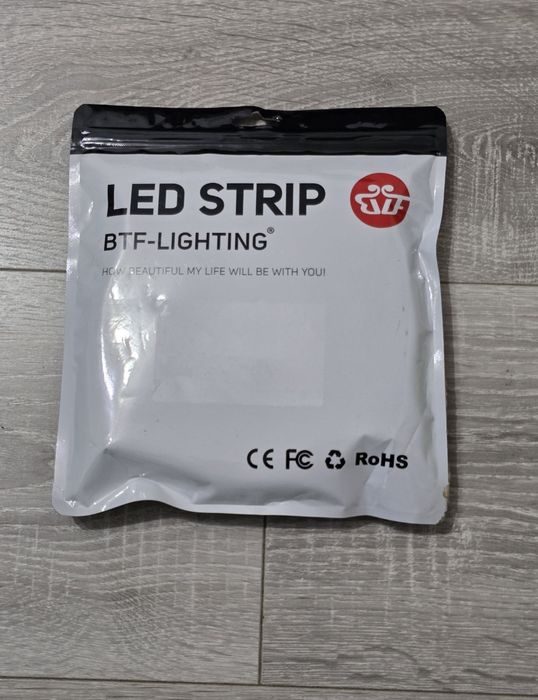 Bandă LED BTF-LIGHTING FCOB 5m RGBNW 896LEDs/m – RGBW, flexibilă