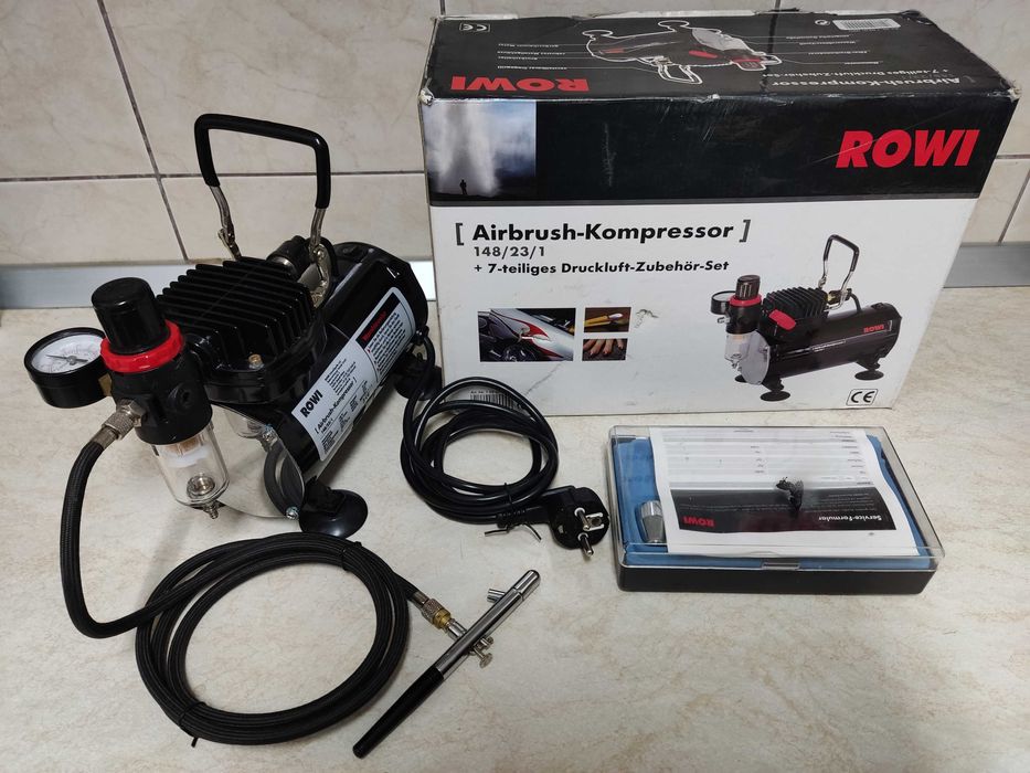 Compresor Airbrush Rowi, model 148/23/1