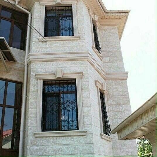 Travertin fasad usta