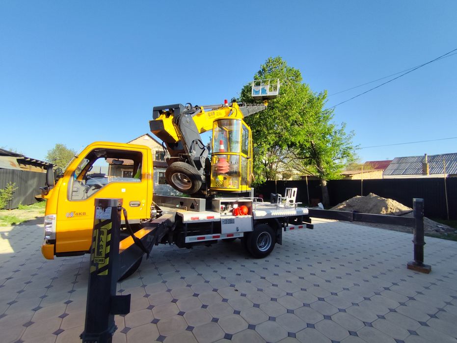 Автовышка 30м Алматы  Срочно 24\7 Услуги автовышки