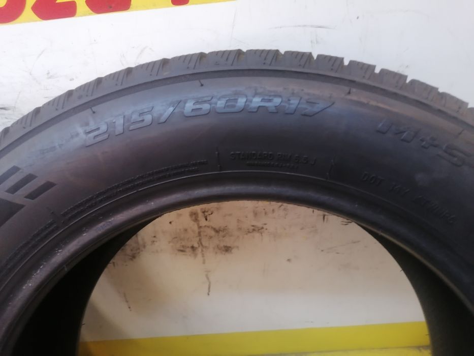 215/60/17 Iarna 2* Austone  96h dot 2423.    6,,00mm