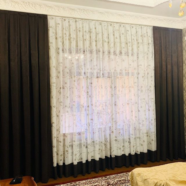 Parda tikish va yuvish xizmati 50 min