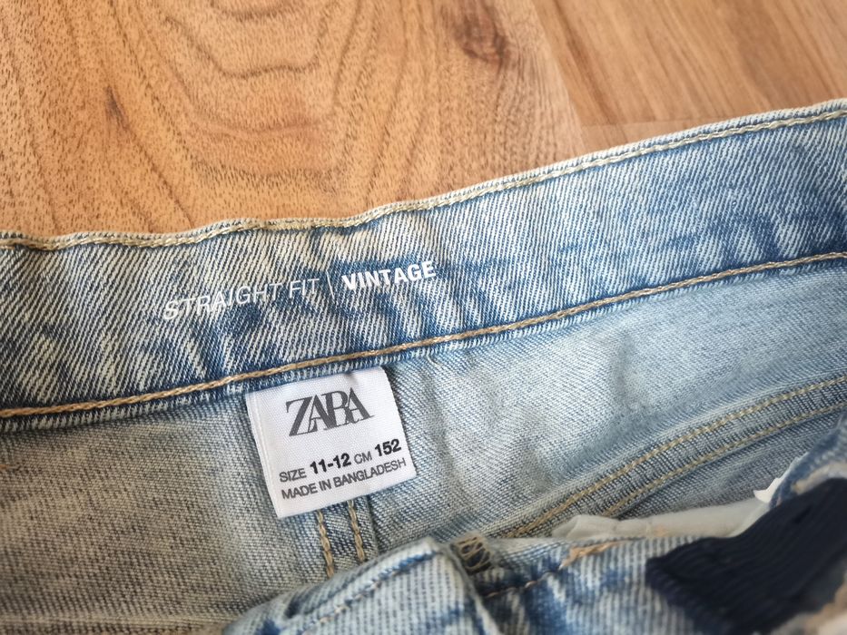 Нови къси дънкови панталони Zara 10 - 11год 152см.