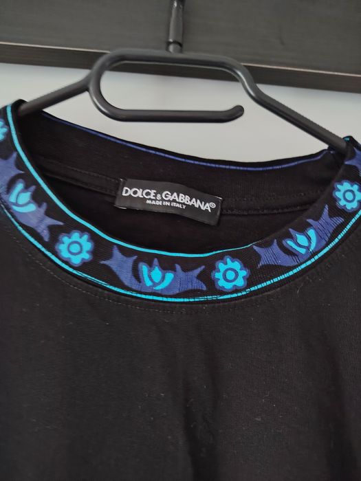 Tricou original Dolce Gabbana colecția majolica