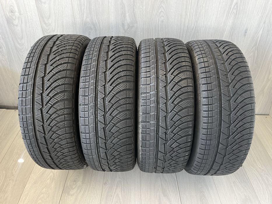 Оригинални джанти АМГ 18 цола 5х112 за Мерцедес Ц-класа АМГ W205 със зимни гуми 225/45/18