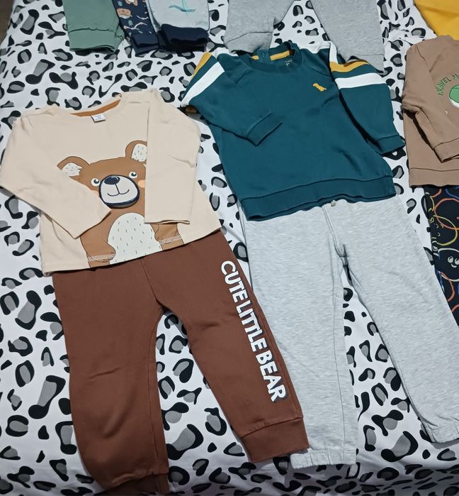 Lot haine băiețel 92 impecabil