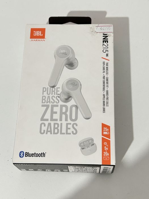 Наушники JBL Tune 215 TWS белый