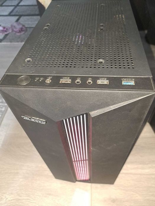 Carcasa Pro Gaming Scar, Middle Tower, ATX, fara sursa, fara ventilatoare