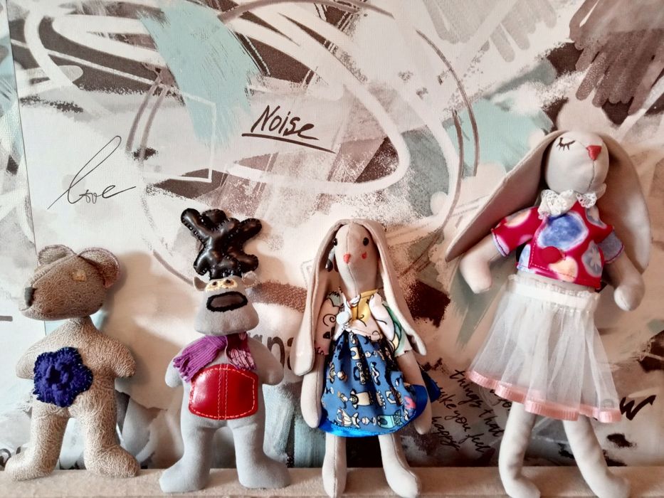 Текстильные игрушки ручная работа