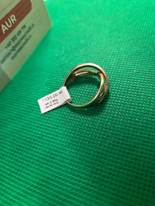Inel AUR 14K 2.86g (Ag7 Podu Ros B.50633.3) Garantie 2 ani!