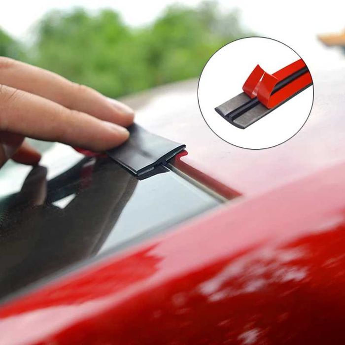 Уплътнение за стъкло на автомобил, кола, уплътнителна лента 2 метра