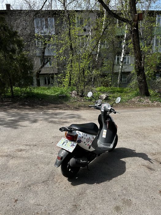 suzuki lets 4 мопед