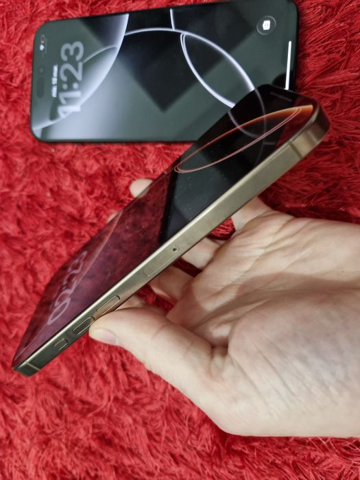 -Iphone 16Pro Max, 256Gb, 8Ram, Desert-Black Titanium, bat-93%-92%-337