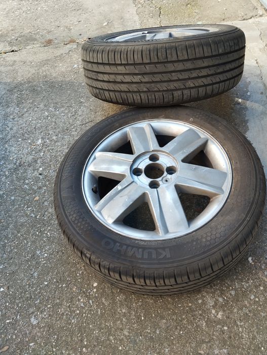 Алуминиеви джанти с нови гуми за Рено Меган 2,Сценик и Дачия