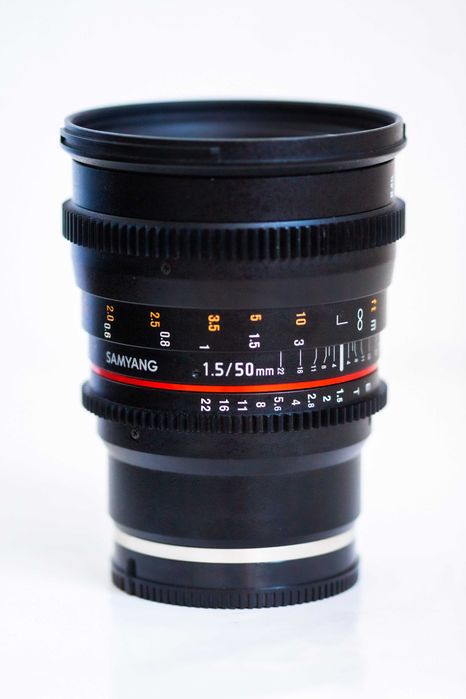 Obiectiv Cinematic SAMYANG 50 mm t 1.5 IF AS UMC VDSLR MK II - SONY FE