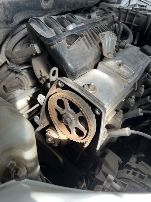 Замена грм на выезд ваз 16/8 клапанов