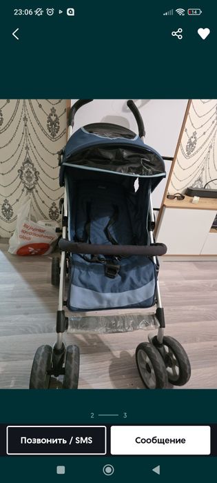 Коляска Chicco трость в отличном состоянии