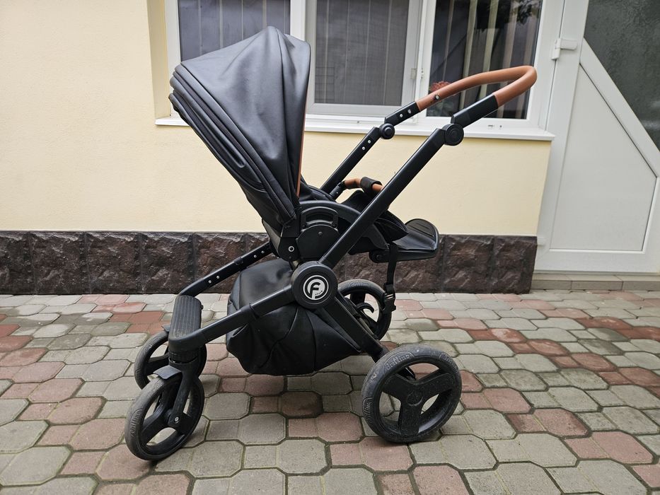 Carucior copii Krausman topaz lux - Negru