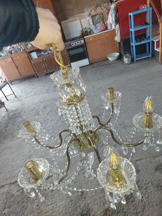 Люстра из хрусталя