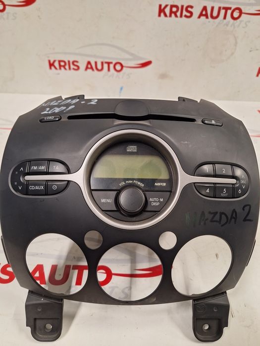 CD - Radio - Aux -  music - player Mazda 2/ Сд-радио музика Мазда 2
