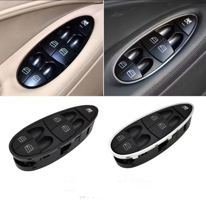 Конзола копчета бутони ел стъкла Мерцедес mercedes E class W211 S211