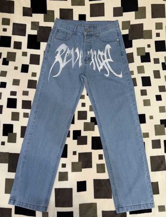 Blugi Revenge albastri