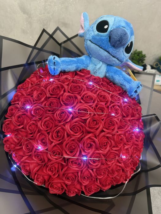 Buchet flori sapun