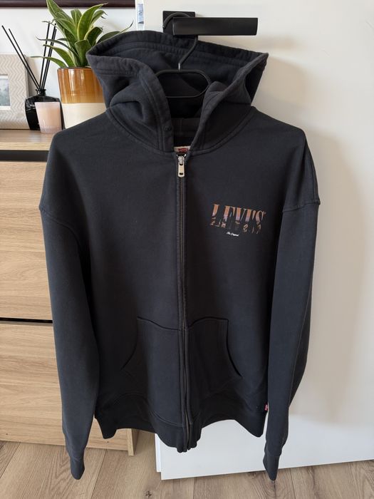 Hanorac LEVIS cu Fermoar Albastru Barbati | Marime M