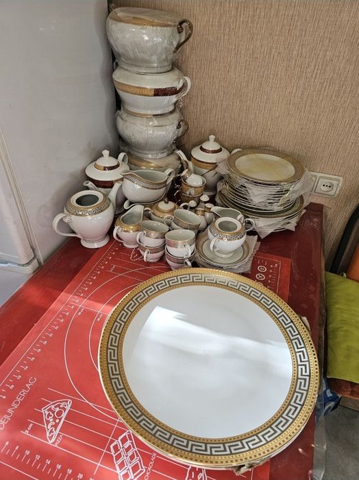 Сахарница, молочница, посуда