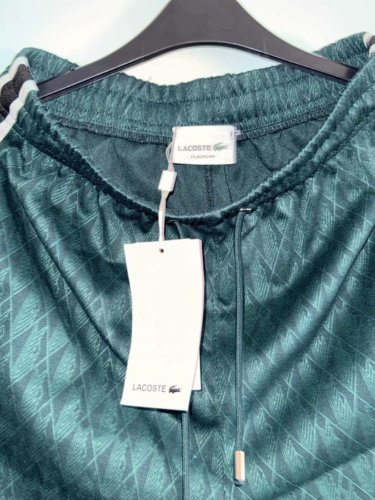 Compleu Lacoste Verde Inchis, Marimea M, Nou cu Eticheta
