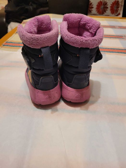 Cizmulite fetite, Adidas, marimea 20, blomarin/ roz