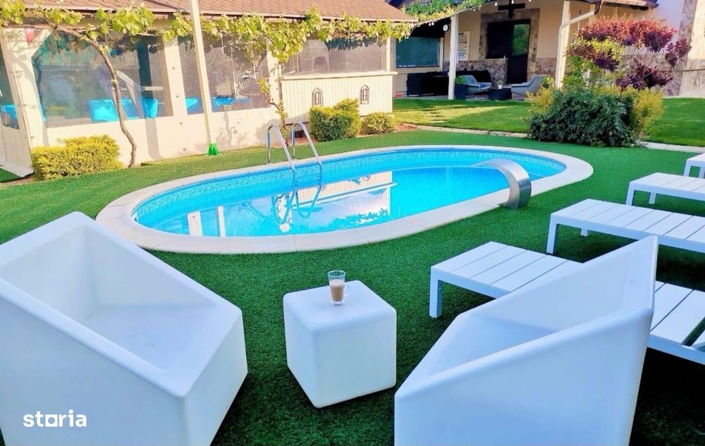 Casă Oncea, teren 795mp , 2 terase, beci, piscina, panouri solare