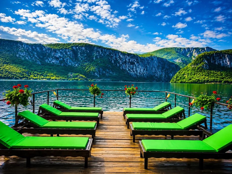 Vand complex turistic cu 14 camere in Golful Dubova