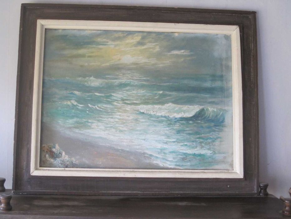Картина „Море“. Платно (68x50 см), маслени бои, рамкирана (80x62 см).