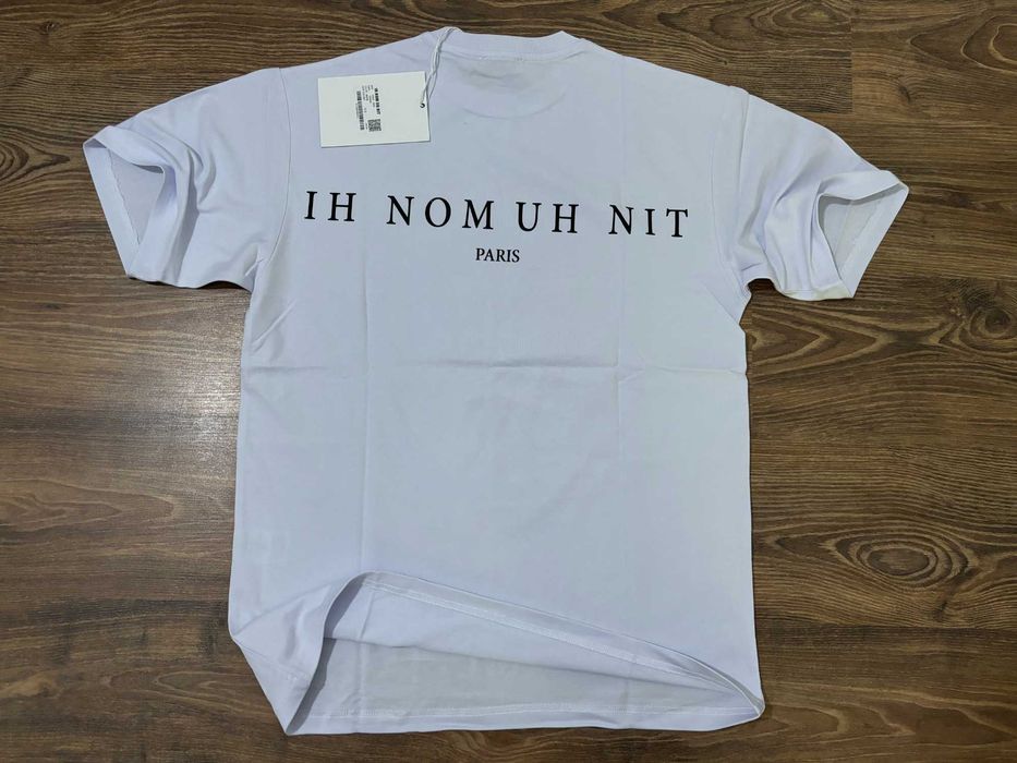 Унисекс тениска IH NOM UH NIT Oversize Черна/Бяла