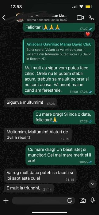 Meditații Matematică - Clasele 9-12 și pregătire Bacalaureat