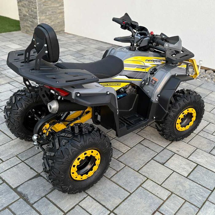 Atv 125cc RockRider 8" automat 4T benzina gri/galben